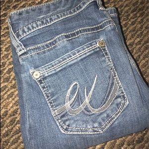 Express bootcut jeans
